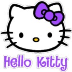 Kitty Kat Color Derby Kitty Sticker