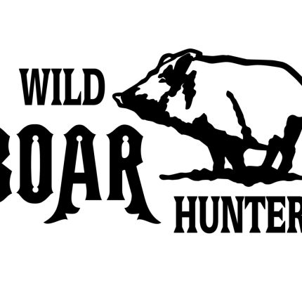 hog wild boar hunter decal