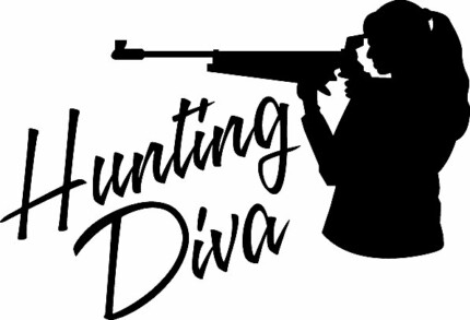hunting diva decal