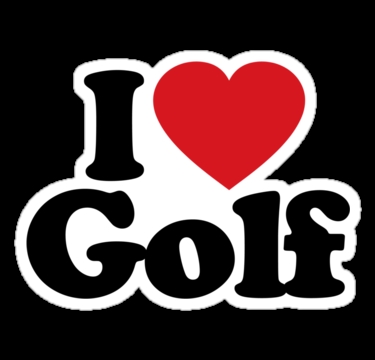 I-Love-Golf-Sticker 2