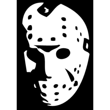 Jason Friday the 13th Decal
