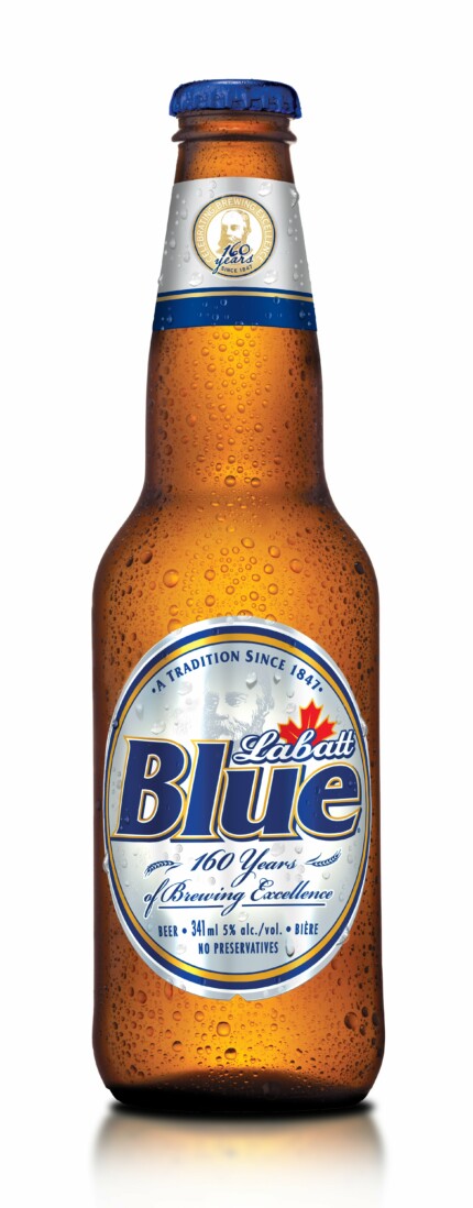 Labatt Blue Bottle Sticker