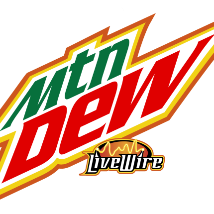 mountain dew LIVEWIRE LOGO sticker