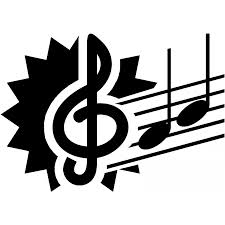 music symbol and note die cut decal