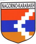 Nagorno Karabakh Flag Crest Decal Sticker