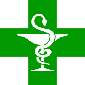 pharmacy logo sticker