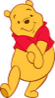 Pooh 31 Adhesive Vinyl Decal Sticker