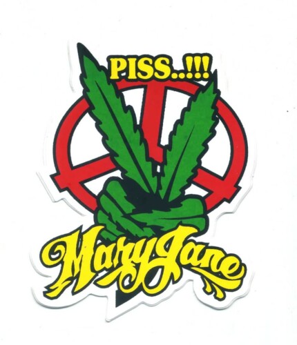 Rasta Reggae Sticker Weed 420 Decal 11