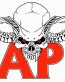 reaper skull logo sticker