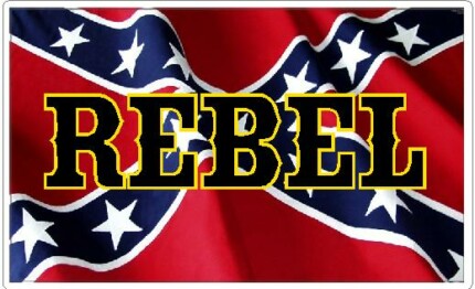 REBEL Rebel Battle Flag Sticker