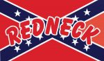redneck rebel flag sticker