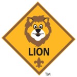 SCOUTS Lion-logo-KINDERGARTEN STICKER