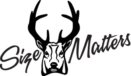 size matters hunting decal 2
