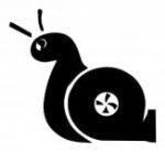 Snail Diecut Vinyl Decal