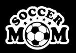 Soccer Mom Window Wall Sticker 4