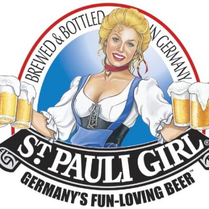 St Pauli Girl Beer Decal