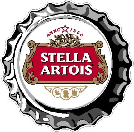 Stella Artois Bottle Cap Decal