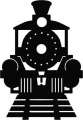 Train Diecut Vinyl Decal 1