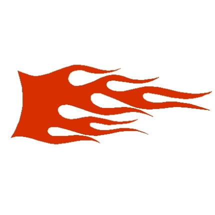 044 - Flame Decal Designs