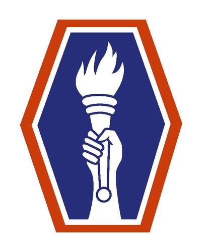 100th Battalion Military Sticker