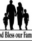 Bless Our Family Decal