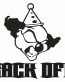Back Off Car Decal 06