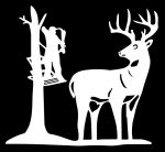 BOW HUNTER DIE CUT DECAL 99