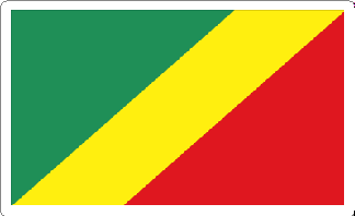 Congo Republic Flag Decal
