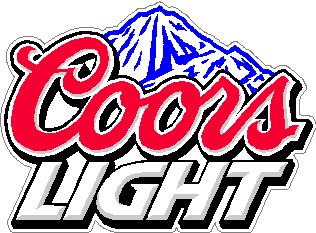 Coors Light BLUE Mountain Color Logo