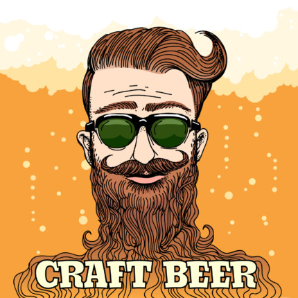 craft-beer-logo STICKER