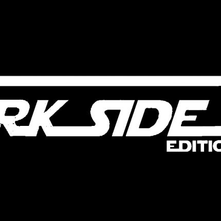 DARK SIDE EDITION sticker left