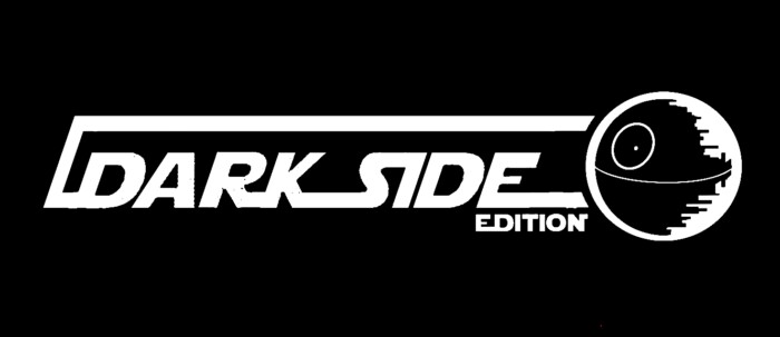 DARK SIDE EDITION sticker left