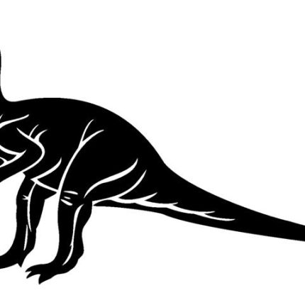 Dilophosaurus Vinyl Car Decal