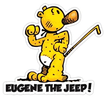 Eugene the Jeep Color Decal