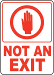 Exit Entrance Signs and Banners 59