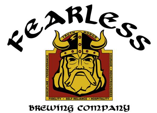 Fearless Brewing Co Logo Sticker