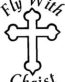 Fly with Christ Die Cut Vinyl Decal