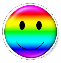Gay Pride Smile Sticker 2