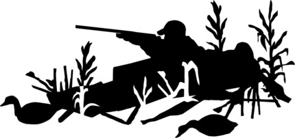 Goose Hunt Layout Blind Wall Decal 2