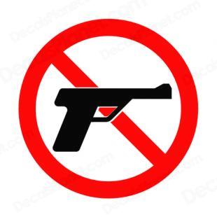 Gun Control Full Color Stickers 10