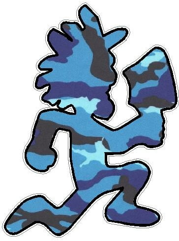 HATCHET MAN FILL Blue Camo