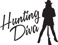Hunting Diva Diecut Decal