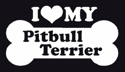 I Love My Pitbull Terrier