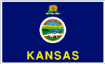 Kansas State Flag Decal