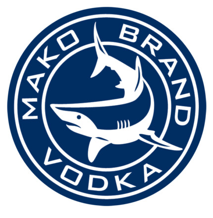 Mako Vodka Round Decal