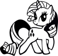 my-little-pony-diecut decal 2