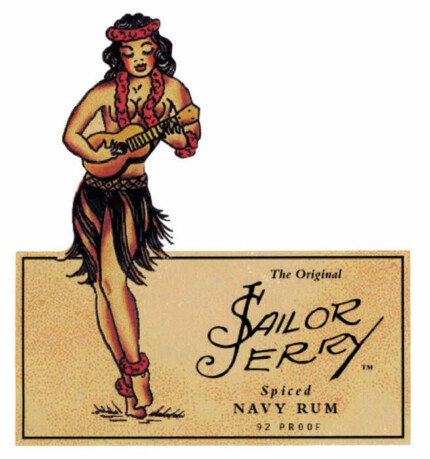 Sailor Jerry Rum Sticker