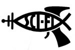 SCI-FI Fish Gun Diecut Vinyl Decal