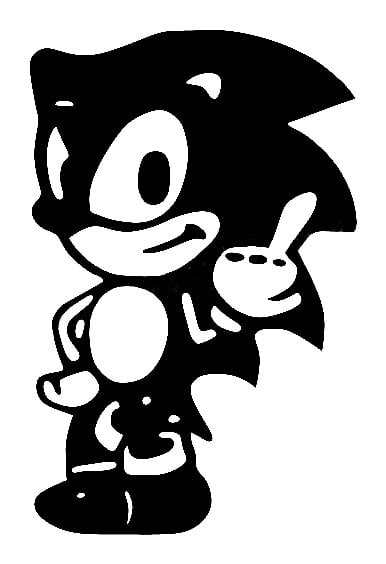 Sonic The Hedgehog Sticker