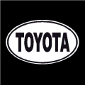 Toyota Oval Decal